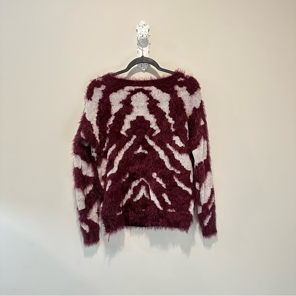Vero Moda Burgundy Tiger Sweater - Picture 5 of 15